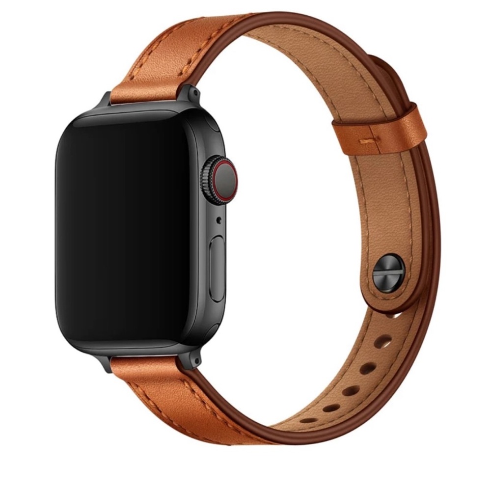 Apple watch leather band
